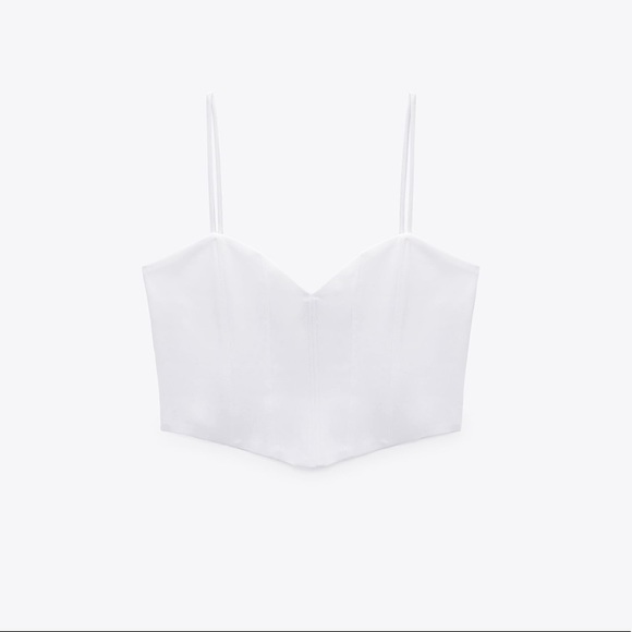 SOLD/ ZARA LIMITED EDITION CORSETRY TOP - Picture 8 of 12